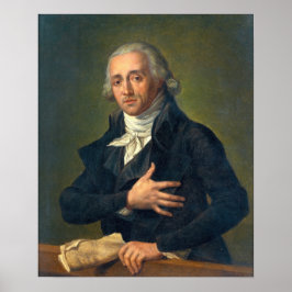 Labille-Guiard - Portrait Of Gaspard Gilbert Poster