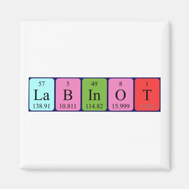 Labinot-Periodenmagnet Magnet (Vorne)