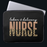 Labor and delivery nurse Cheetah leopard print Laptopschutzhülle<br><div class="desc">Labor and delivery nurse Cheetah leopard print- This design is perfect for every L and D nurse. It also makes a great gift for every Labor and delivery Nurse!</div>
