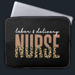 Labor and delivery nurse Cheetah leopard print Laptopschutzhülle<br><div class="desc">Labor and delivery nurse Cheetah leopard print- This design is perfect for every L and D nurse. It also makes a great gift for every Labor and delivery Nurse!</div>
