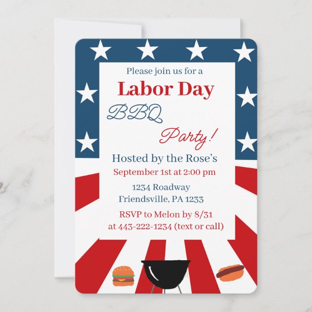 labor day invitation (Devant)
