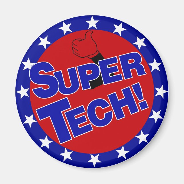 LABOR SUPER TECH! MAGNET (Vorne)
