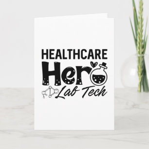 Laborassistent Healthcare Hero Labrador Tech Karte