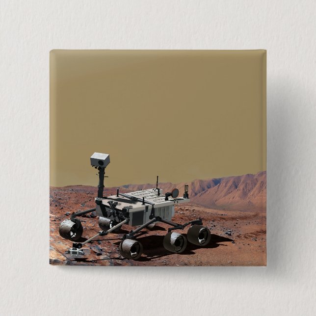Laboratorium für Mars Button (Vorderseite)