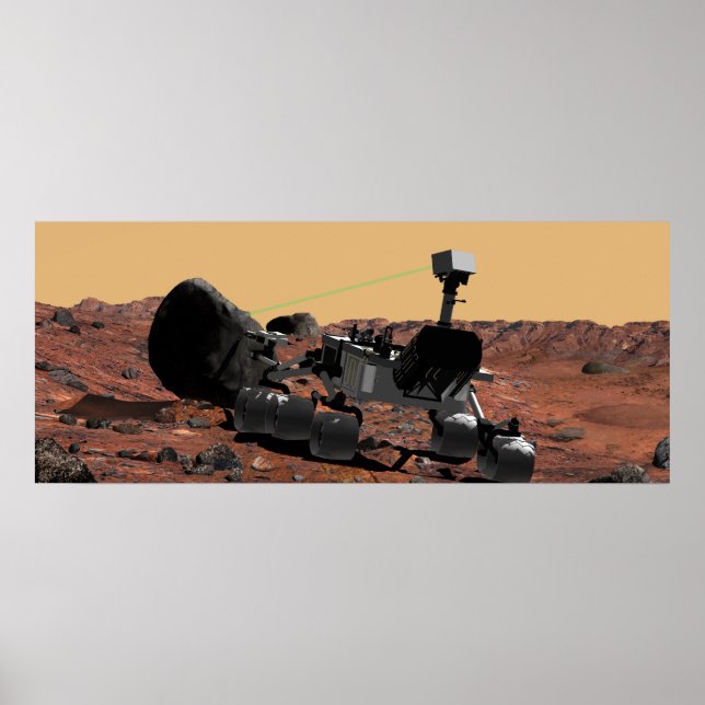 Laboratorium für Mars Poster (Vorne)