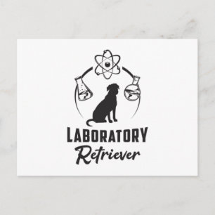 Laboratorium Labrador Retriever Dog Lover Funny Gi Postkarte