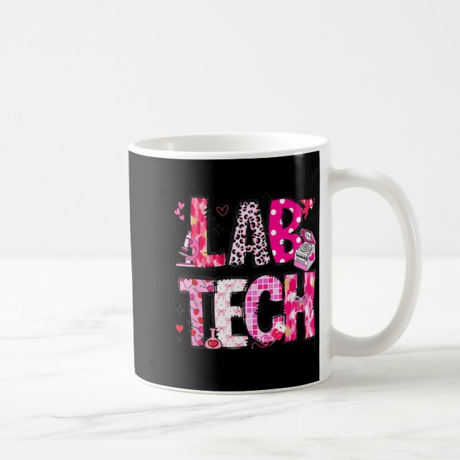 Laboratory Tech Valentines Day Medical Lab Tech La Kaffeetasse (Rechts)