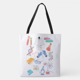 Laborbiotechnologie Große Tote Bag Tasche