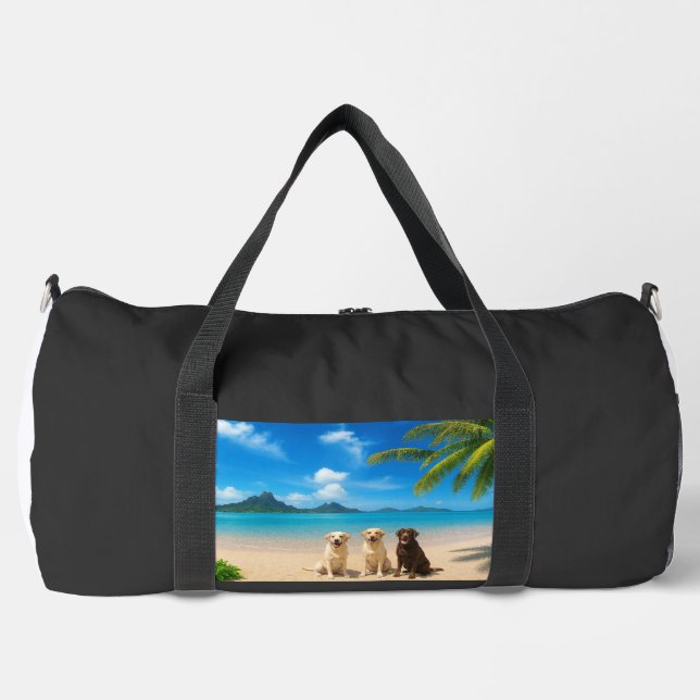 Labore auf tropischer Insel Duffle Bag (Vorderseite)