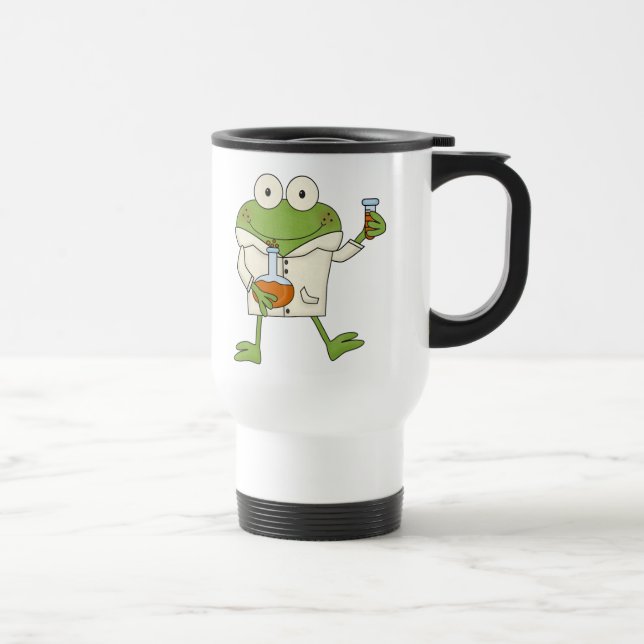 Laborfrosch Reisebecher (Rechts)