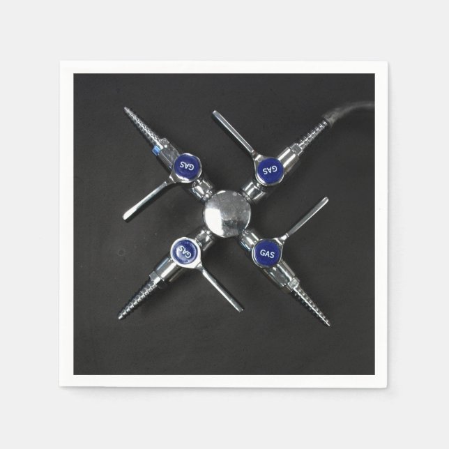 Laborgasventile auf dem Labrador Serviette (Vorderseite)