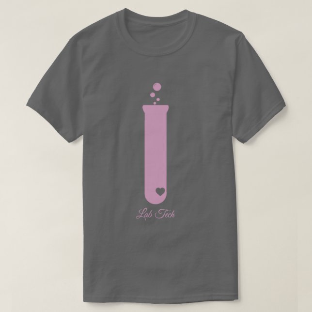 Labortechniker Teströhrchen Medizinisches Geschenk T-Shirt (Design vorne)