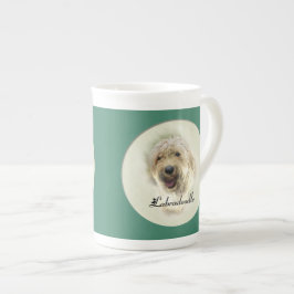 Labradoodle Art Geschenke Prozellantasse