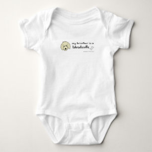 Labradoodle Baby Strampler
