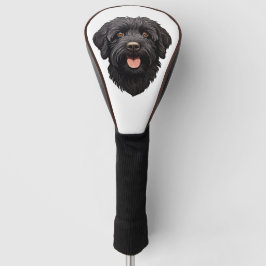 Labradoodle Black Dog Golf Headcover