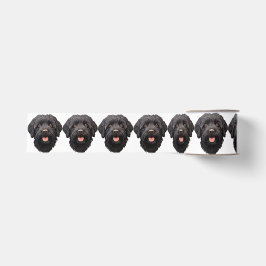 Labradoodle Black Dog Ripsband