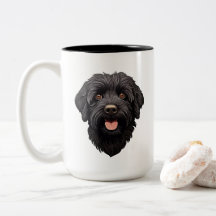 Labradoodle Black Dog