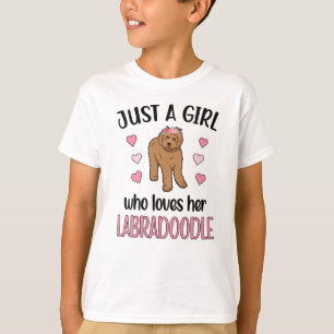 Labradoodle Dog Girl Dog Lover Labradoodle Mama T-Shirt