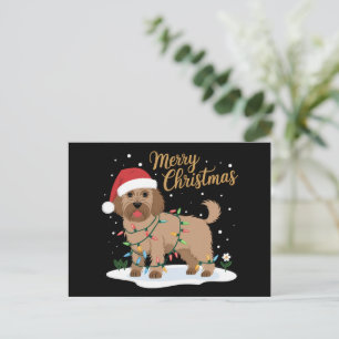 Labradoodle Frohe Weihnachten Weihnachten Weihnach