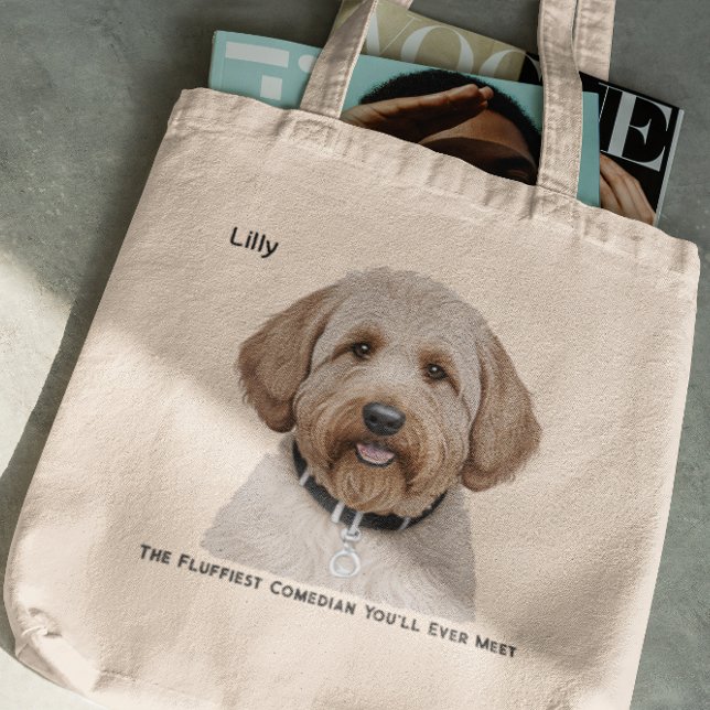 Labradoodle-Geschenk für die Doodle-Mama Tragetasche (Von Creator hochgeladen)