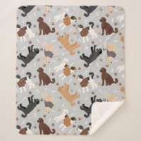 Labradoodle/Goldendoodle Knochen und Paws Sherpa B