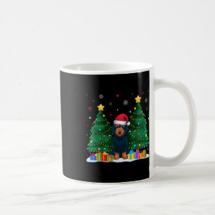 Labradoodle Hund liebt Weihnachtsmannmütze Ugge We Kaffeetasse