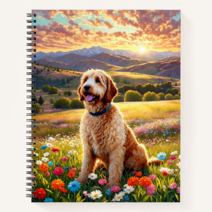Labradoodle Hund Notizbuch