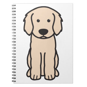 Labradoodle HundeCartoon Notizblock