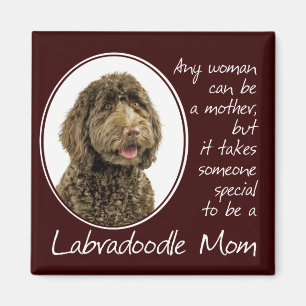 Labradoodle Magnet de maman