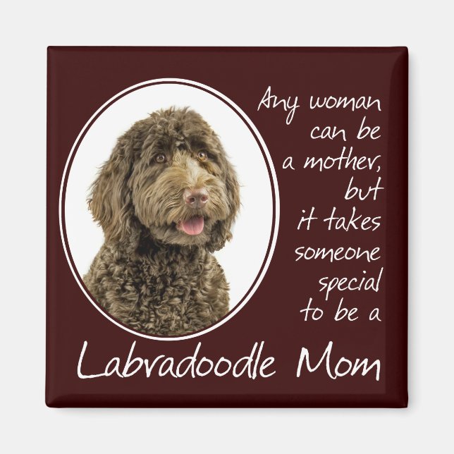 Labradoodle Mama Magnet (Vorne)