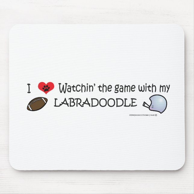LABRADOODLE MOUSEPAD (Vorne)