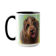 Labradoodle | Mug à deux tons, 15 oz