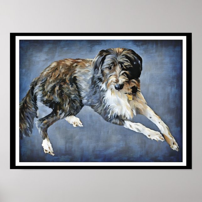 Labradoodle Print, Value Poster Paper (Matte) (Vorne)