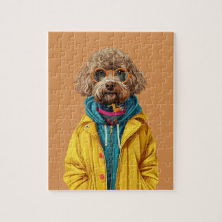 Labradoodle Puzzle mit Geschenkboxen