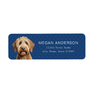 Labradoodle Retourner l'adresse Étiquettes