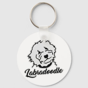 Labradoodle Schlüsselanhänger