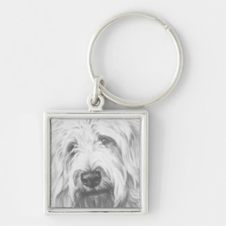 Labradoodle Schlüsselanhänger