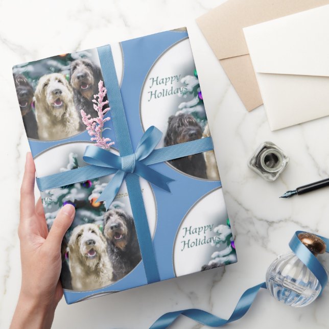Labradoodle Weihnachten Geschenkpapier (Schenken)