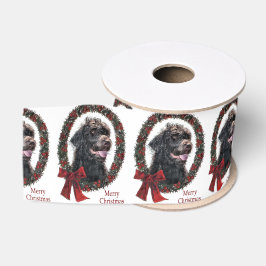 Labradoodle Weihnachten Ripsband