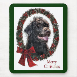 Labradoodle Weihnachtsgeschenke Mousepad