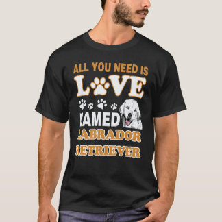 Labrador Anatomie eines Labrador Retriever Hundes T-Shirt