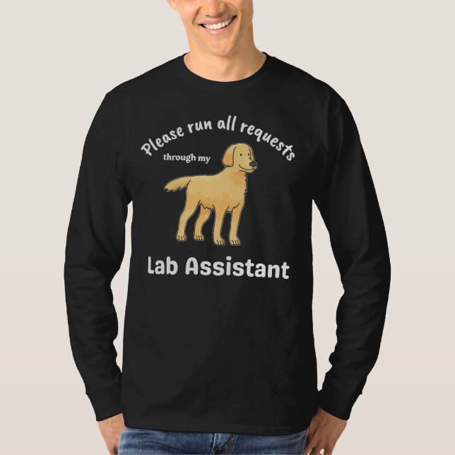 Labrador Assistant T-Shirt (Vorderseite)