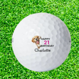 Labrador Birthday   Golfball