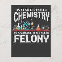 Labrador Chemie Lehrer Garage Felony Crime Chemist
