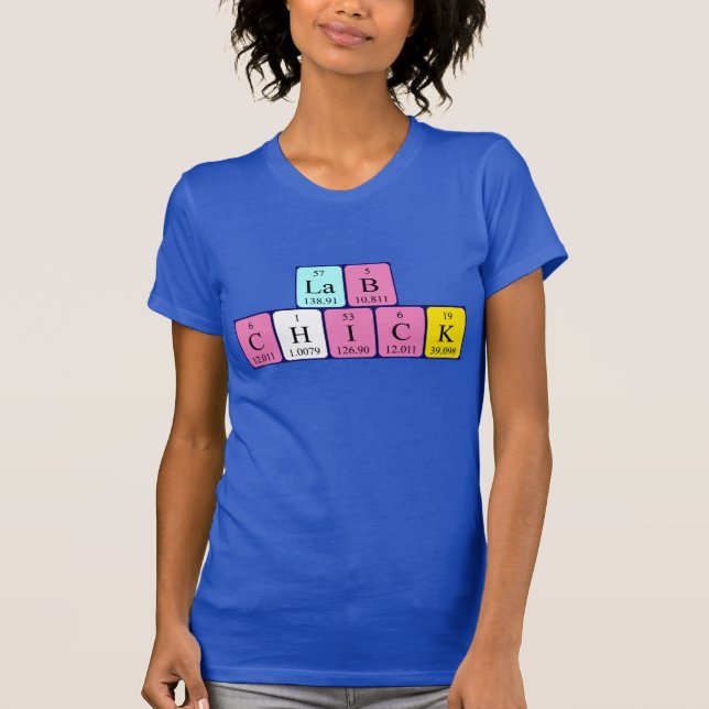 Labrador Chick Periodenname Shirt (Vorderseite)