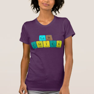 Labrador Chick (zweiseitig) Shirt für periodische 