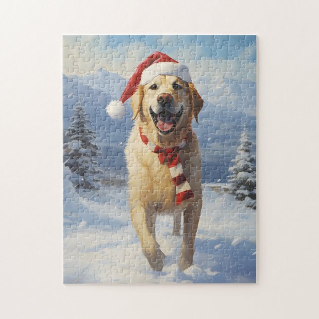 Labrador Christmas (Vertikal)