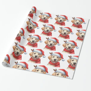 Labrador Christmas Hunde Geschenkpapier