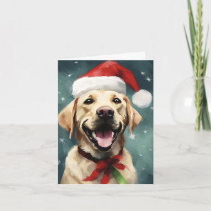 Labrador Christmas Karte