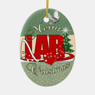 LABRADOR CHRISTMAS LABOR KERAMIKORNAMENT